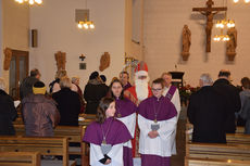 Der heilige Nikolaus in "Heilig Kreuz" Zierenberg